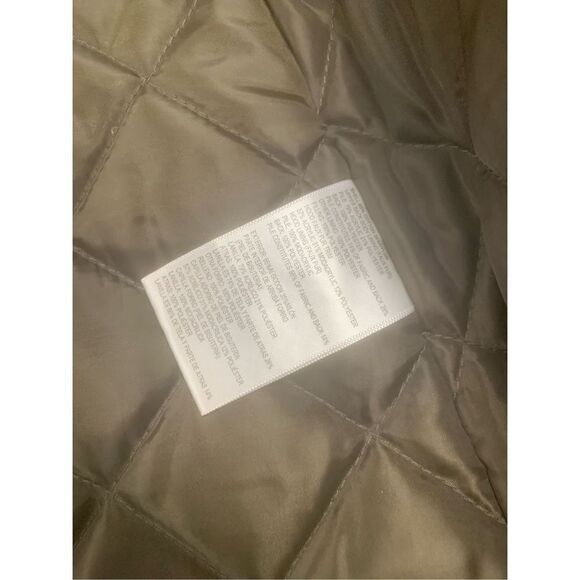 Khaki Button Down Coat - Picture 8 of 8